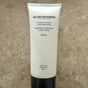 Gloss Moderne, brand new Soleil Clean Luxury Hair Masque — White 3.4 oz